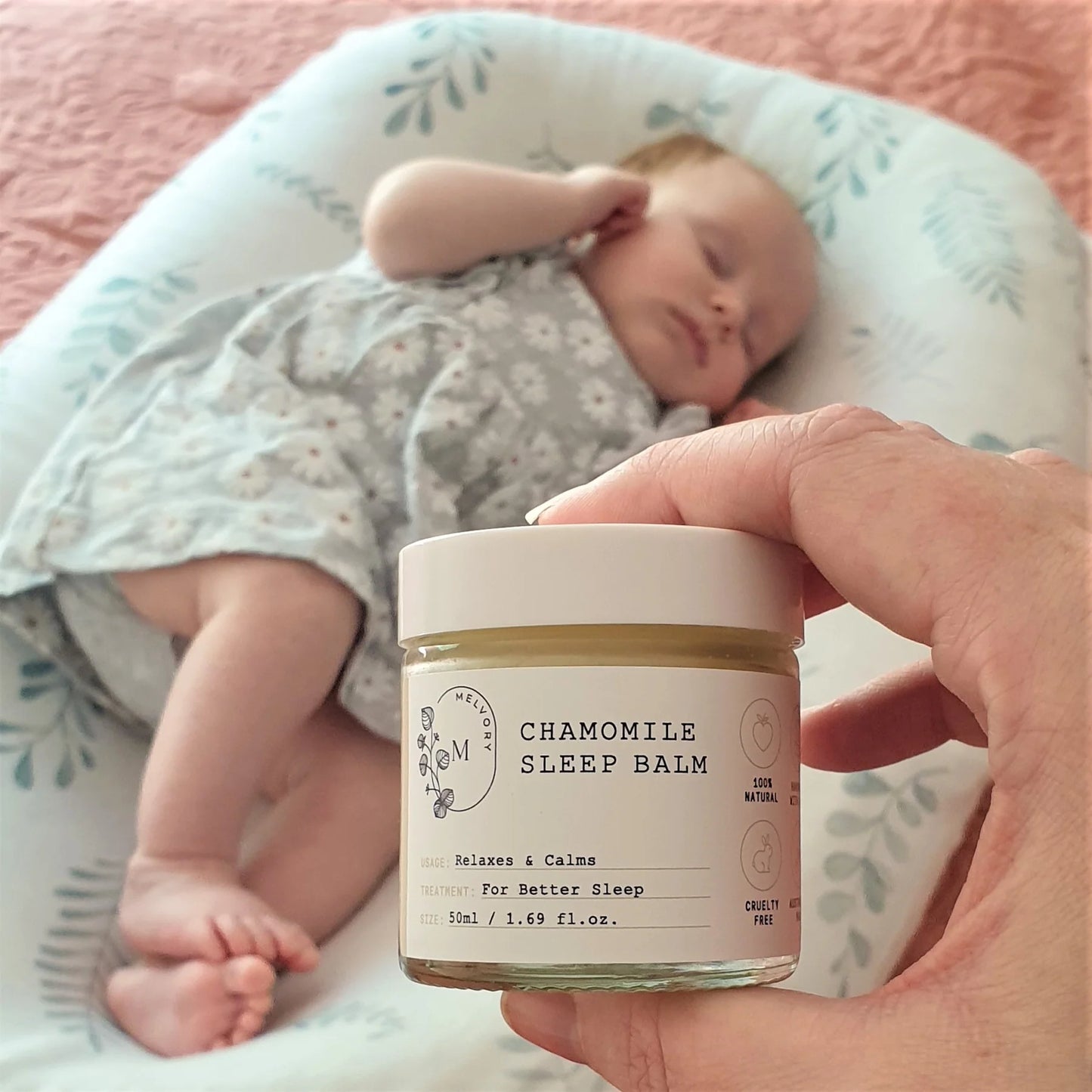 Settle To Sleep is a stockist of Chamomile Sleep Balm. Local delivery in Warrnambool Victoria.