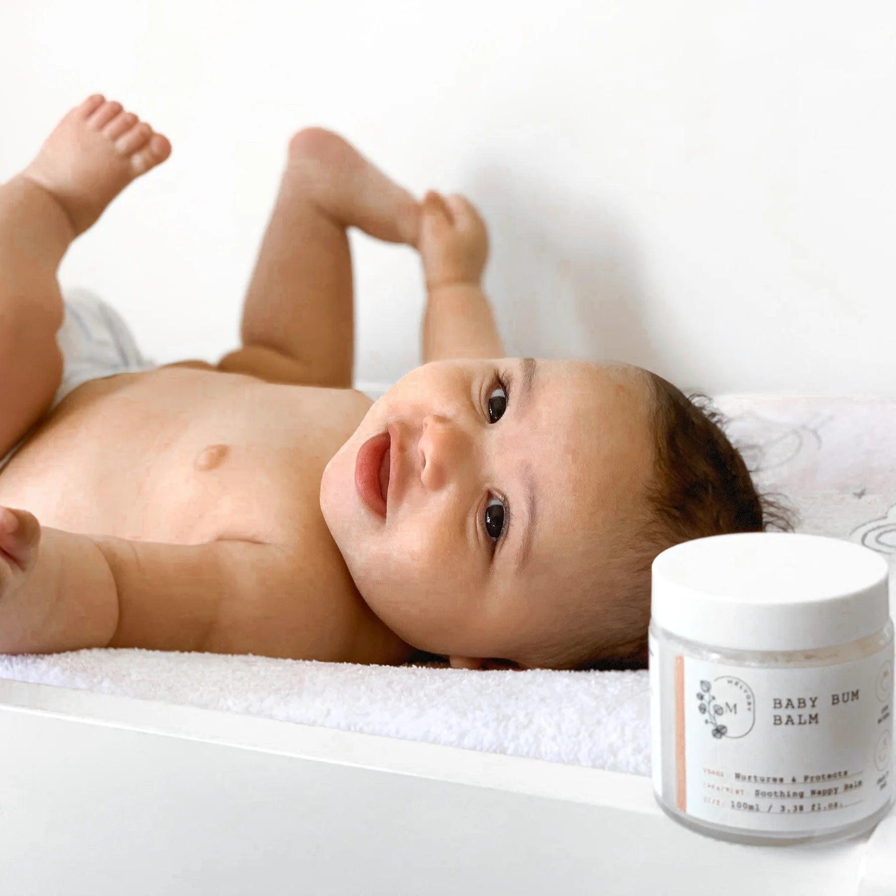 Settle To Sleep is a stockist of Melvory Baby Bum Balm. Local delivery in Warrnambool Victoria. 