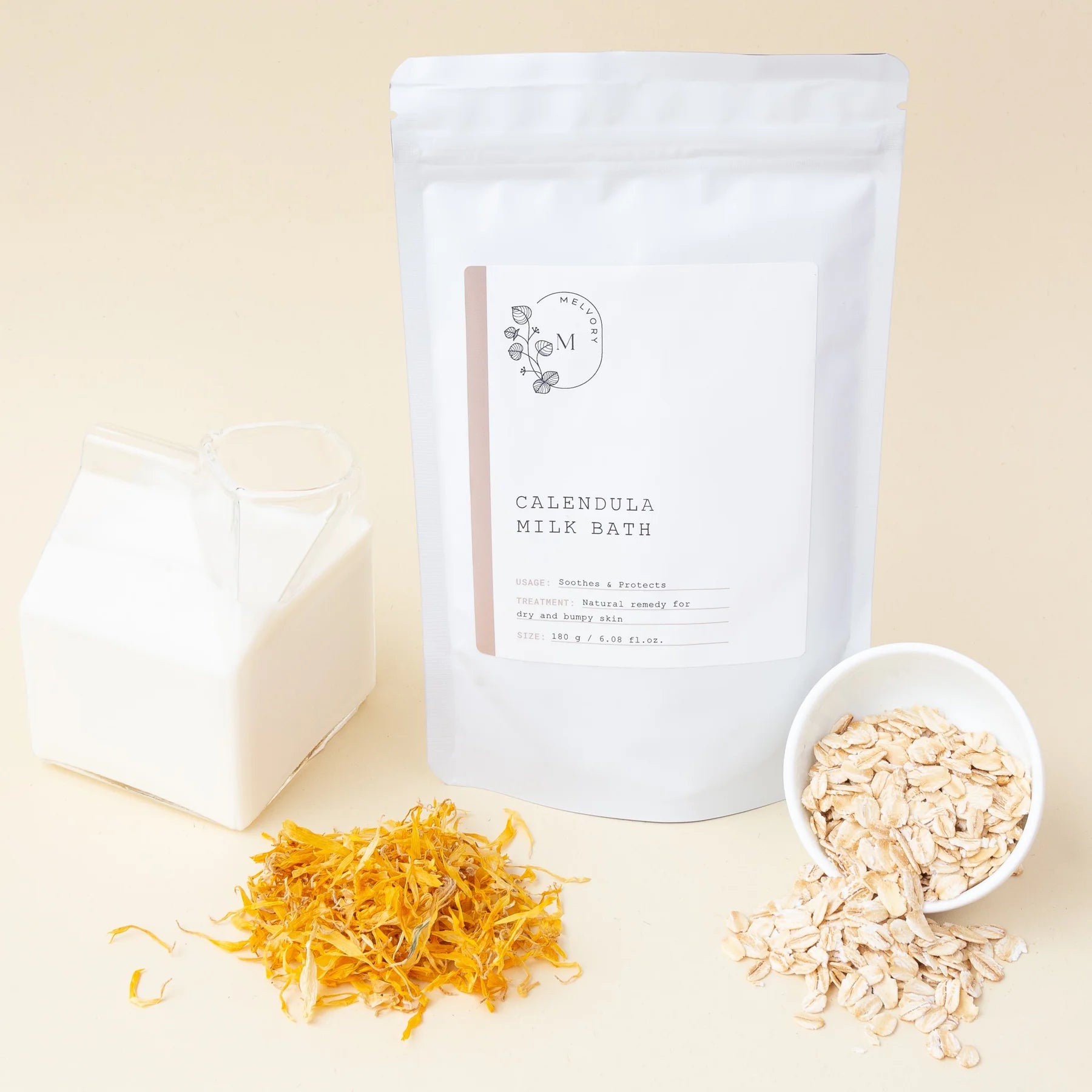 Settle To Sleep is a stockist of Melvory Calendula Milk Bath. Local delivery in Warrnambool Victoria.