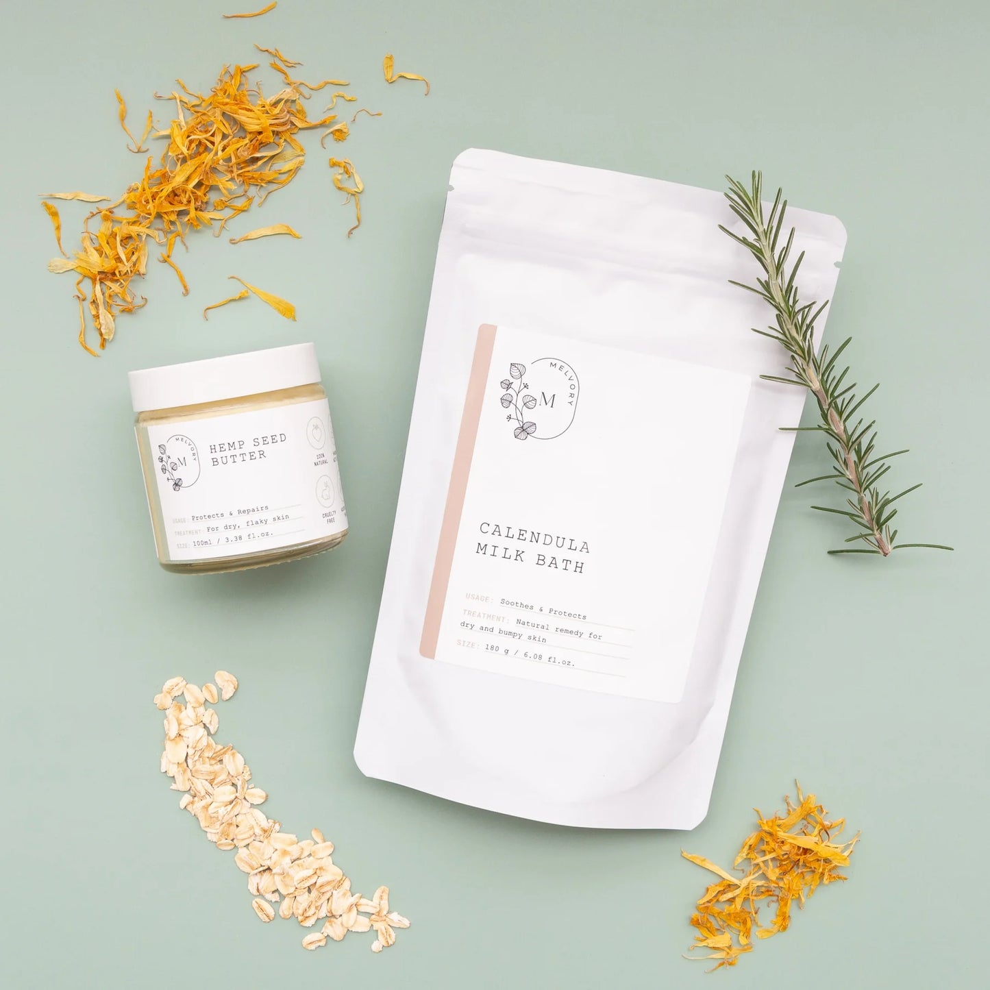 Settle To Sleep is a stockist of Melvory Calendula Milk Bath. Local delivery in Warrnambool Victoria.