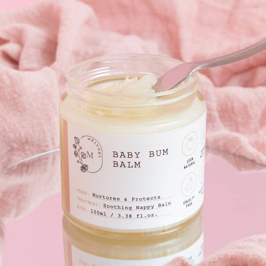 Settle To Sleep is a stockist of Melvory Baby Bum Balm. Local delivery in Warrnambool Victoria. 