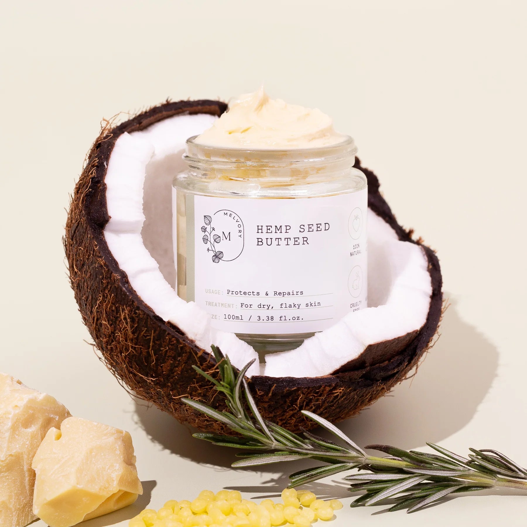 Settle To Sleep is a stockist of Melvory Hemp Seed Butter. Local delivery in Warrnambool Victoria.